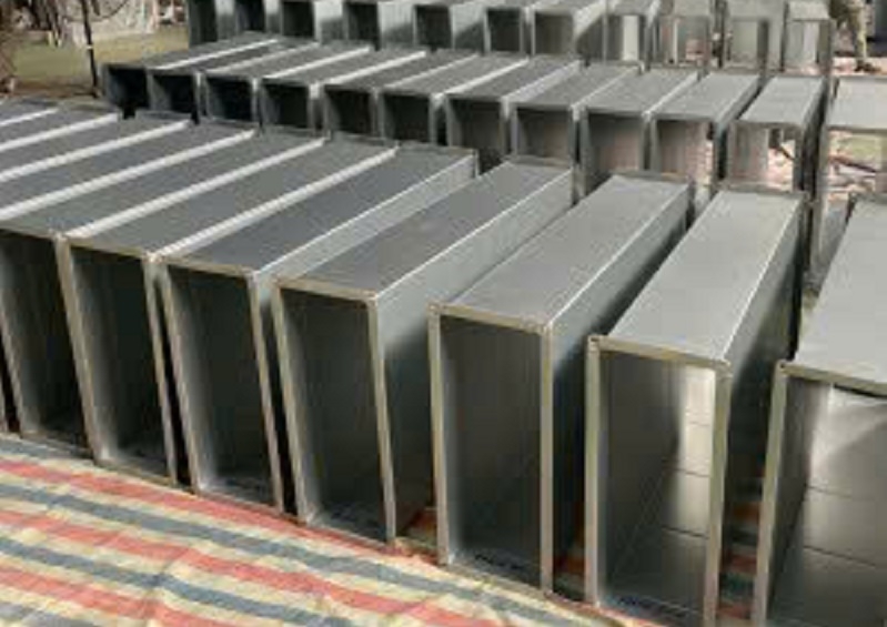 Thi công hệ thống ống gió tại Hải Dương 